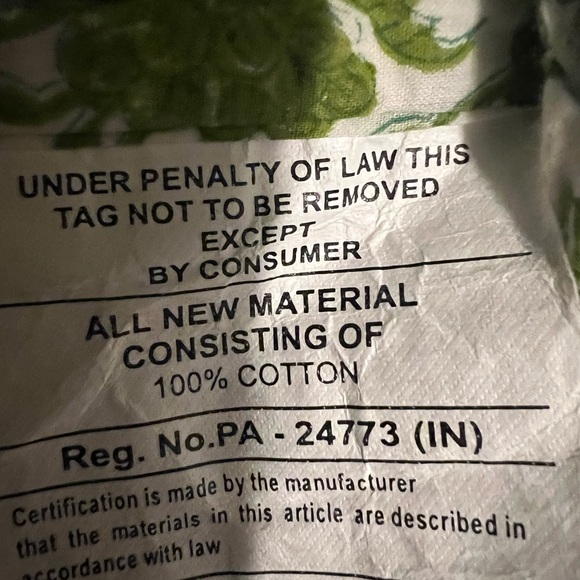 Pair of Pottery Barn Paisley Pillow Shams - Picture 3 of 5